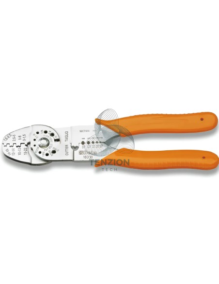 Pinza Per Capicorda Non Isolati Aperti Modello Standard 0-8mm²