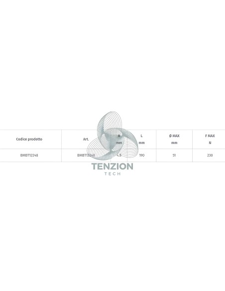 Fascette Nylon Con Targhetta Longitudinale 13x27mm 4,8x190mm Colore Naturale 100Pz