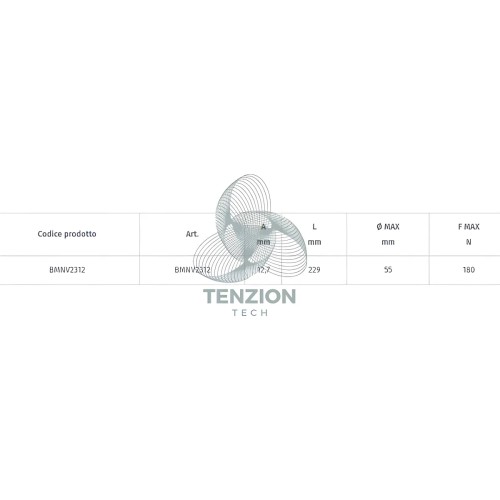 Fascette Velcro Riapribili A Strappo 12,7x229mm Colore Nero 100Pz