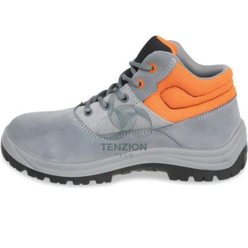 Scarpe Antinfortunistiche Alte Pelle Scamosciata Basic S1P FO SR RS