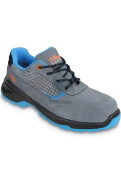 Scarpe Antinfortunistiche Basse Pelle Scamosciata Inserti Mesh Basic Plus S1PS FO SR