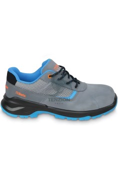 Scarpe Antinfortunistiche Basse Pelle Scamosciata Inserti Mesh Basic Plus S1PS FO SR 2