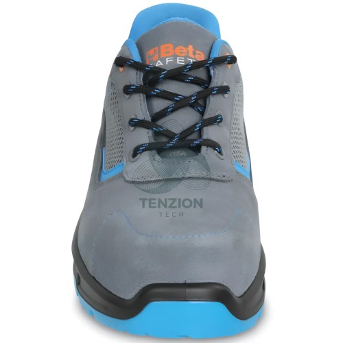 Scarpe Antinfortunistiche Basse Pelle Scamosciata Inserti Mesh Basic Plus S1PS FO SR