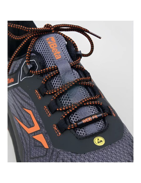 Scarpe Antinfortunistiche Basse Tessuto Mesh Inserti TPU 0-Gravity S1P HRO SRC ESD