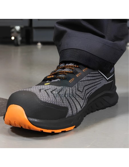 Scarpe Antinfortunistiche Basse Tessuto Mesh Inserti TPU 0-Gravity S1P HRO SRC ESD