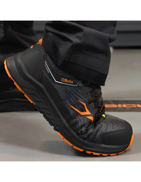 Scarpe Antinfortunistiche Basse Tessuto Mesh Inserti TPU 0-Gravity S1P HRO SRC ESD
