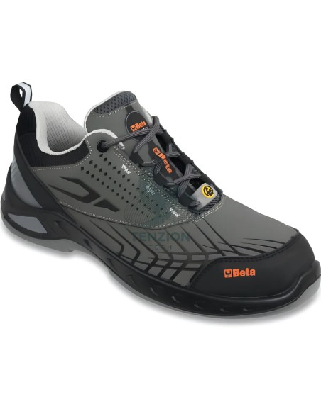 Scarpe Antinfortunistiche Basse Pelle Nabuk Idrorepellente FitEvolution S3S FO SR ESD