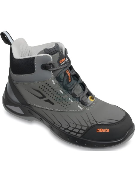 Scarpe Antinfortunistiche Alte Pelle Nabuk Idrorepellente FitEvolution S3S FO SR ESD