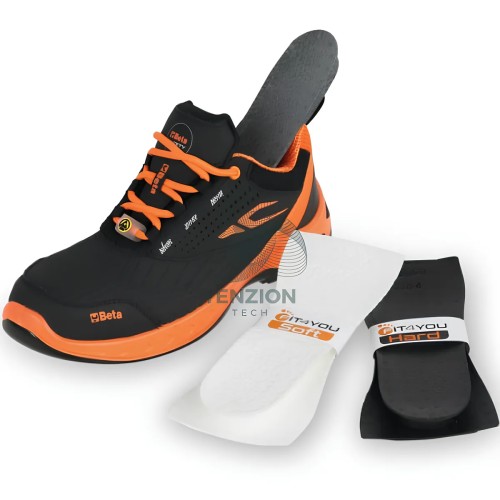 Scarpe Antinfortunistiche Basse Microfibra Idrorepellente FitEvolution S3S FO SR ESD
