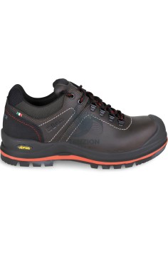 Scarpe Antinfortunistiche Basse Pelle Pieno Fiore Ingrassata Idrorepellente Heavy Duty S3 HRO HI SRC