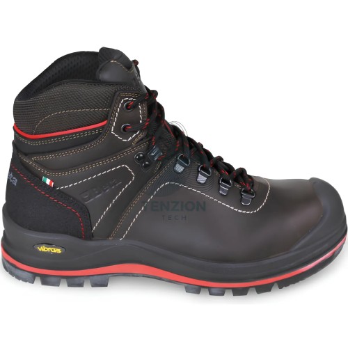 Scarpe Antinfortunistiche Alte Pelle Pieno Fiore Ingrassata Idrorepellente Heavy Duty S3 HRO HI SRC