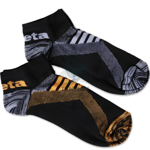 Calze Sneaker Inserti Texture Traspirante 2 Paia