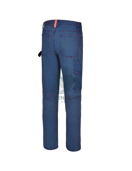 Jeans Da Lavoro Elasticizzato Regular Fit