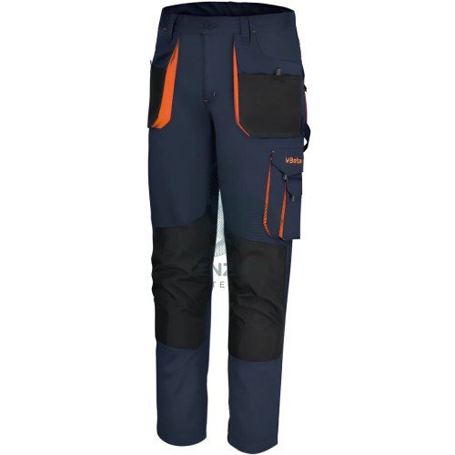 Pantalone Da Lavoro Leggero T/C Twill Blu