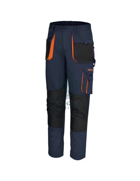 Pantalone Da Lavoro Leggero T/C Twill Blu