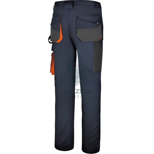 Pantalone Da Lavoro Leggero T/C Twill Blu