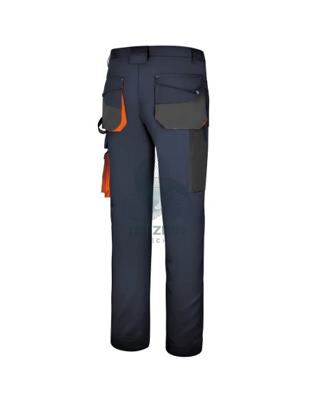 Pantalone Da Lavoro Leggero T/C Twill Blu