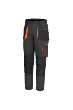 Pantalone Da Lavoro Leggero T/C Twill Grigio