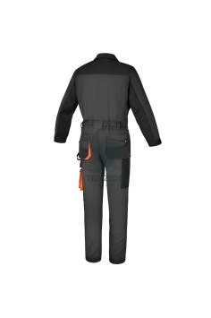 Tuta Da Lavoro Leggera T/C Twill Grigio 2