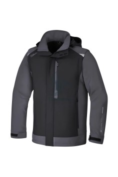 Giacca Da Lavoro Softshell Con Graphene Grigio Nero