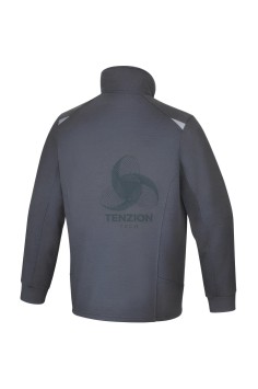Felpa Da Lavoro Con Zip Lunga Graphene Grigia 2
