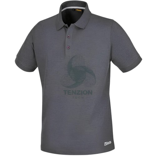Polo Work Da Lavoro Grigio Melange