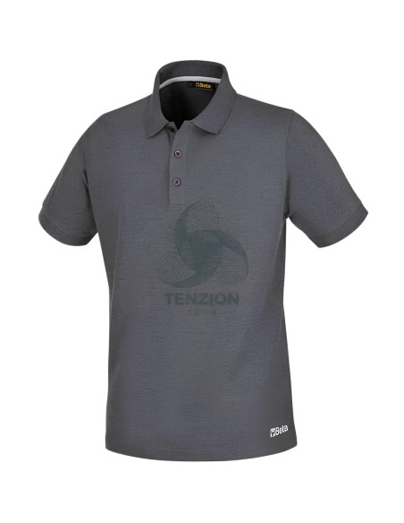 Polo Work Da Lavoro Grigio Melange