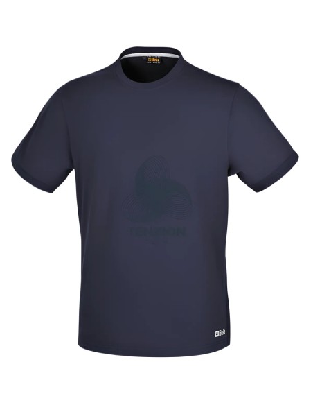 T-Shirt Work Da Lavoro Blu