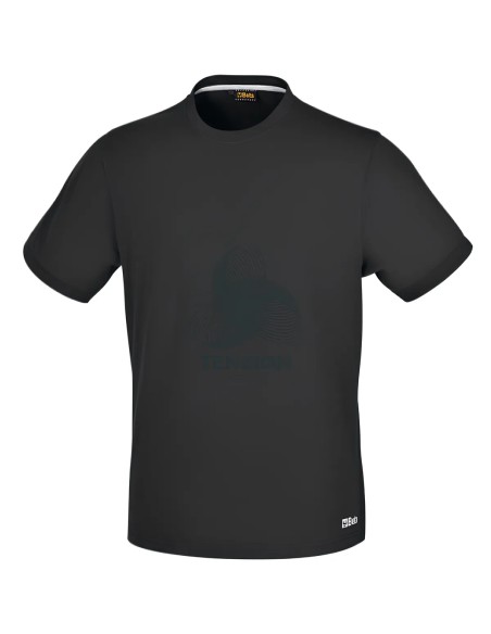 T-Shirt Work Da Lavoro Nera