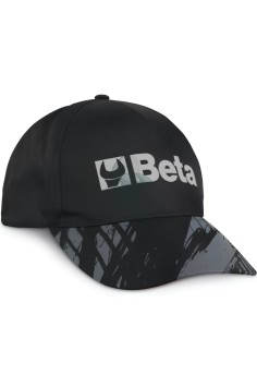 Cappellino Da Lavoro Visiera Curva Nero