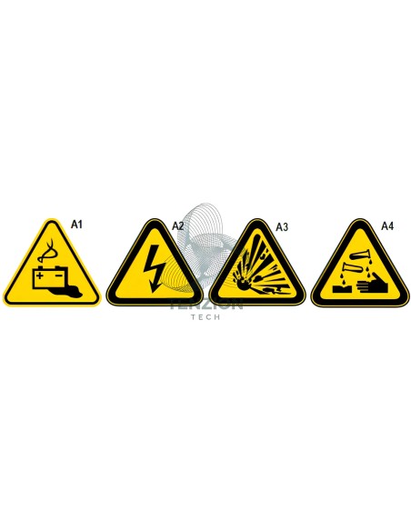 Cartello Di Avvertimento Alluminio
