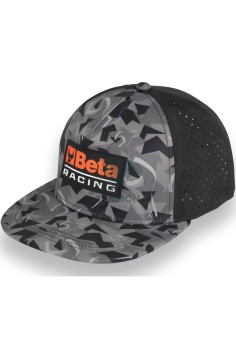 Cappellino Da Lavoro Racing Camouflage Visiera Piatta
