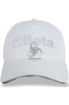 Cappellino Da Lavoro Baseball Bianco Visiera Curva 2
