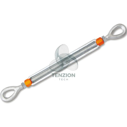 Tenditore Due Occhi Alta Resistenza Zincato A Caldo