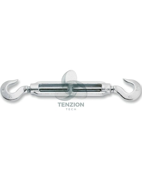 Tenditore Due Ganci Zincato