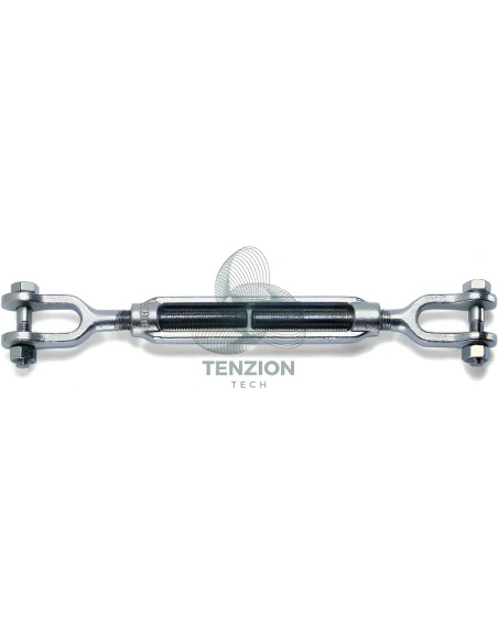 Tenditore Due Forcelle Zincato