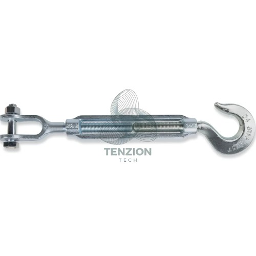 Tenditore Gancio Forcella Zincato