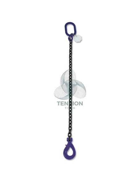 Pendente Per Sollevamento Catena 1 Braccio Gancio Self Locking Grado 10