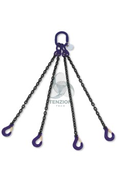Pendente Per Sollevamento Catena 4 Bracci Grado 10