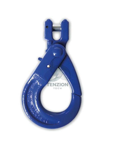 Gancio Per Sollevamento Tipo Self Locking A Forcella Grado 10 Acciaio Legato Altissima Resistenza