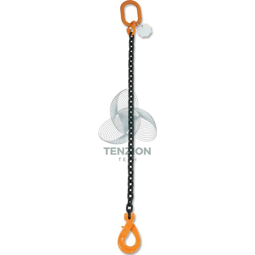 Pendente Per Sollevamento Catena 1 Braccio Gancio Self Locking Grado 8