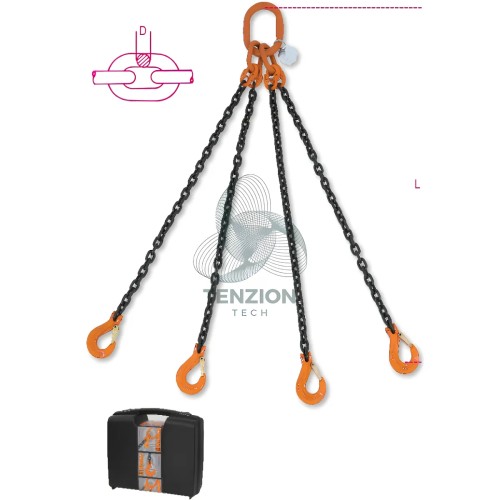 Pendente Per Sollevamento Catena 4 Bracci Grado 8