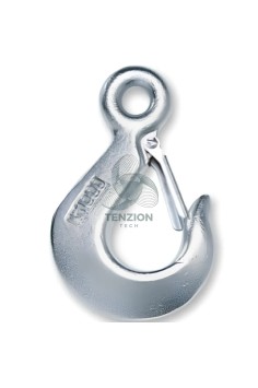 Gancio Per Sollevamento Con Sicura Grado 4 Acciaio Al Carbonio Zincato