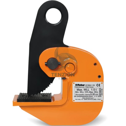 Pinza Per Sollevamento Orizzontale Di Superfici Piane Durezza 30HRC/300HB