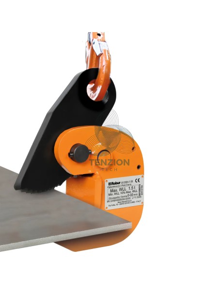 Pinza Per Sollevamento Orizzontale Di Superfici Piane Durezza 30HRC/300HB