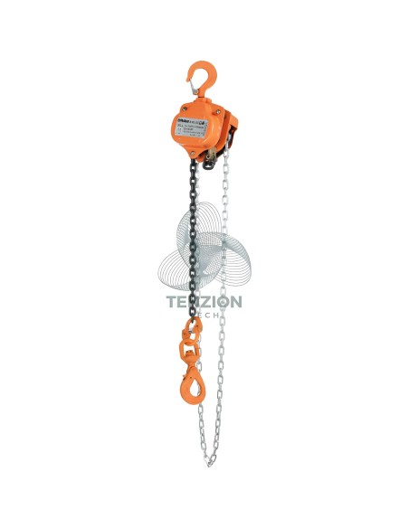 Paranco Manuale A Catena Gancio Self Locking