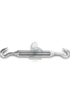 Tenditore Due Ganci Acciaio Inox AISI 316