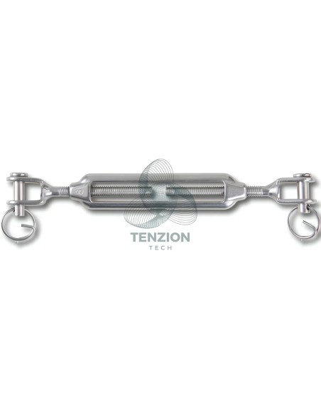 Tenditore Due Forcelle Acciaio Inox AISI 316