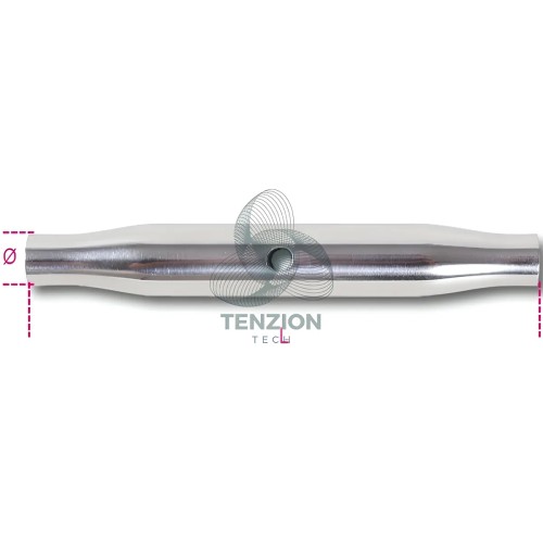 Canaula A Tubo Acciaio Inox AISI 316