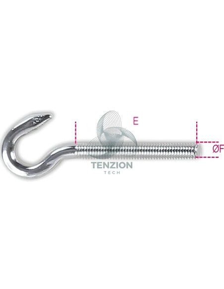 Gancio Per Tasselli Acciaio Inox AISI 316